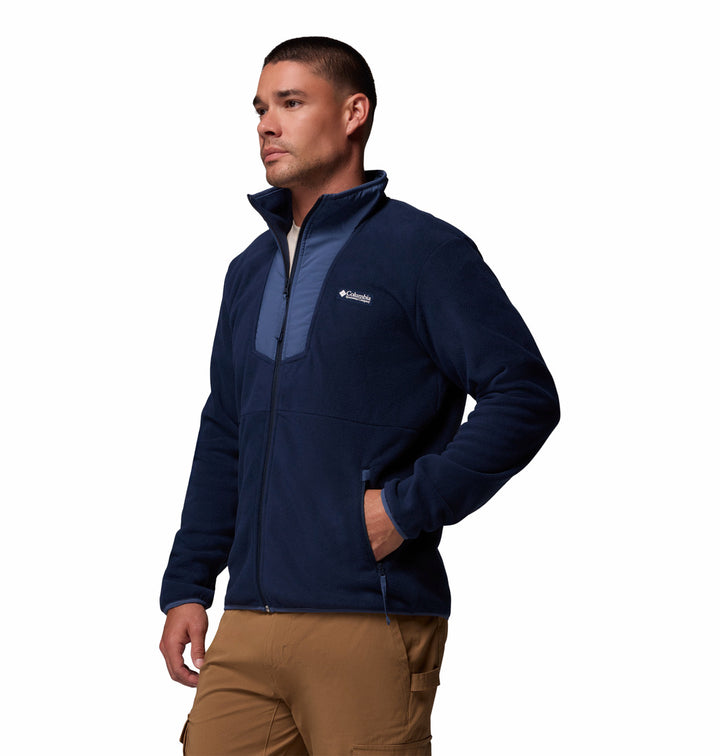 COLUMBIA SEQUOIA GROVE FULL ZIP FLEECE - NAVY