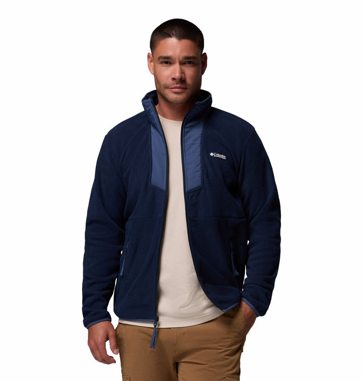 COLUMBIA SEQUOIA GROVE FULL ZIP FLEECE - NAVY