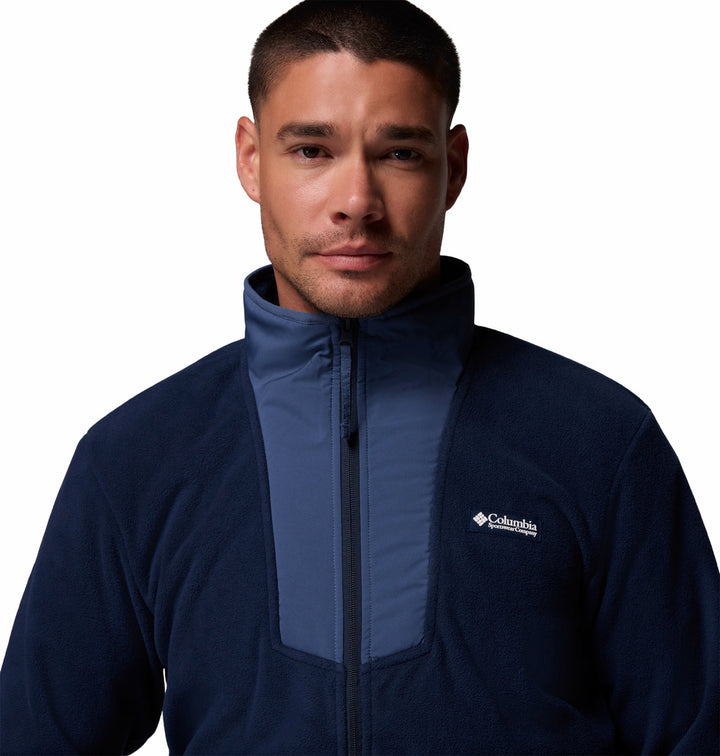 COLUMBIA SEQUOIA GROVE FULL ZIP FLEECE - NAVY