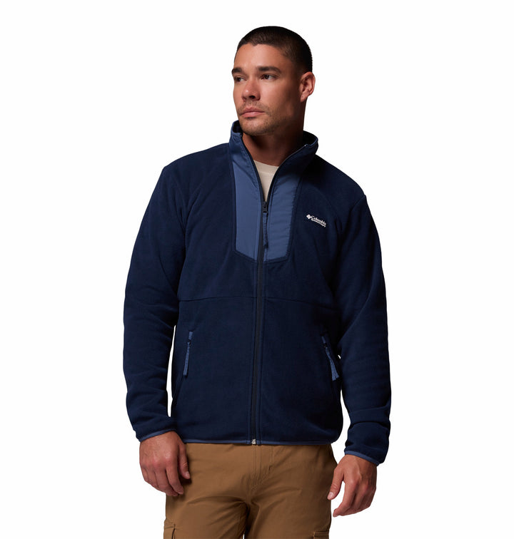 COLUMBIA SEQUOIA GROVE FULL ZIP FLEECE - NAVY