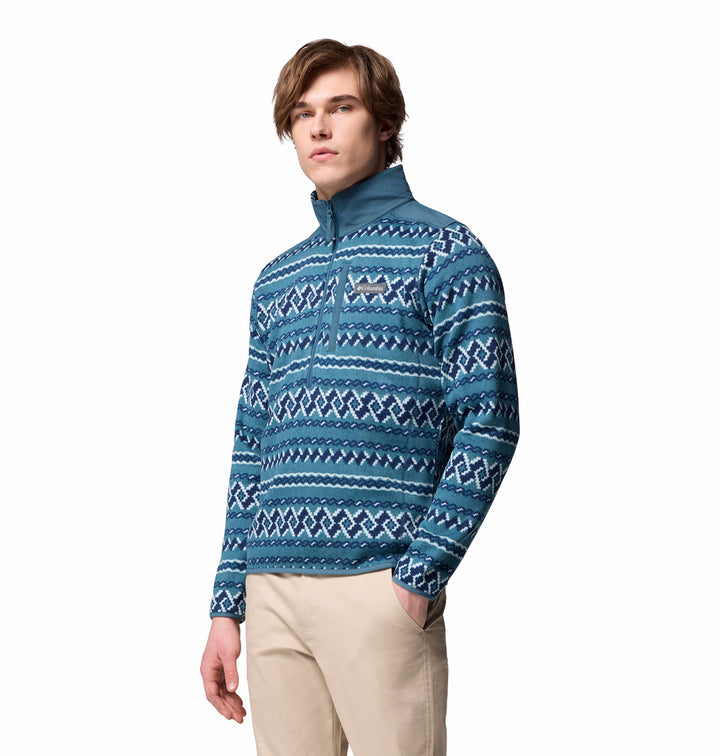 COLUMBIA SWEATER WEATHER PRINTED HALF ZIP