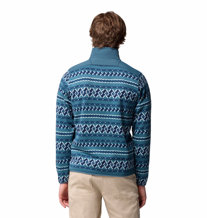 COLUMBIA SWEATER WEATHER PRINTED HALF ZIP
