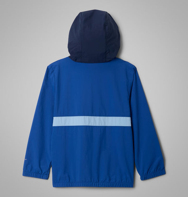 COLUMBIA KIDS SPIRE VALLEY WINDBREAKER BLUE