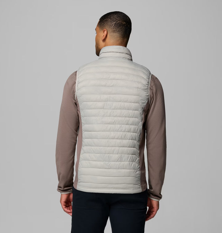 COLUMBIA POWDER PASS HYBRID VEST - FLINT GREY