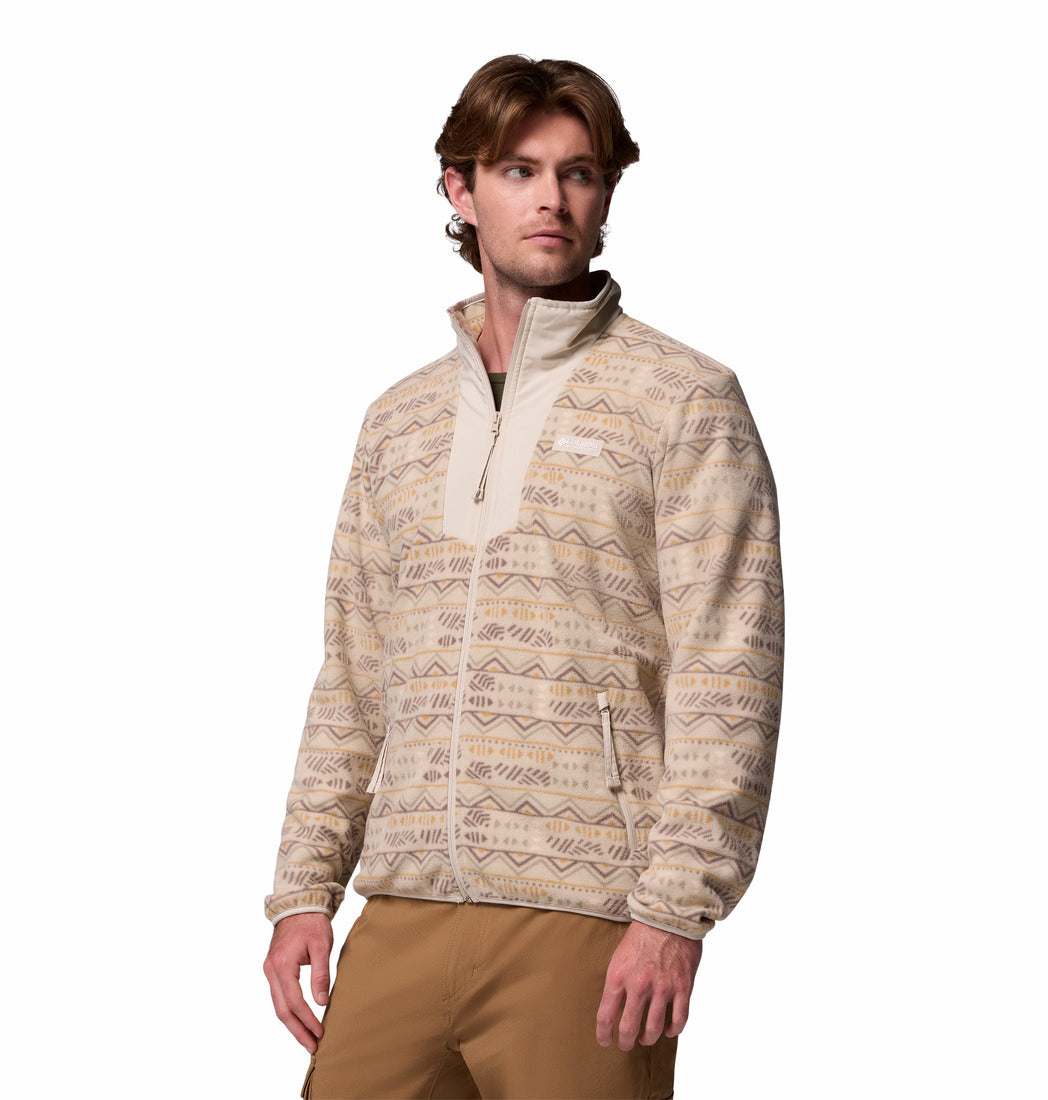COLUMBIA SEQUOIA GROVE PRINTED FULL ZIP - DARK STONE