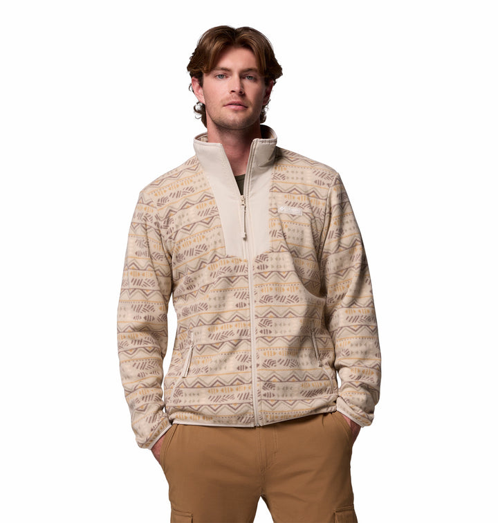 COLUMBIA SEQUOIA GROVE PRINTED FULL ZIP - DARK STONE