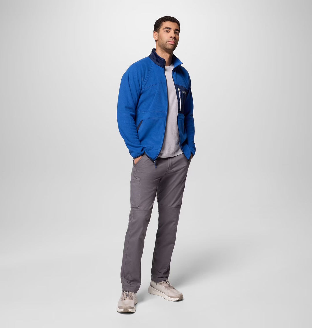 COLUMBIA FAST TREK OVERLAY FULL ZIP BLUE