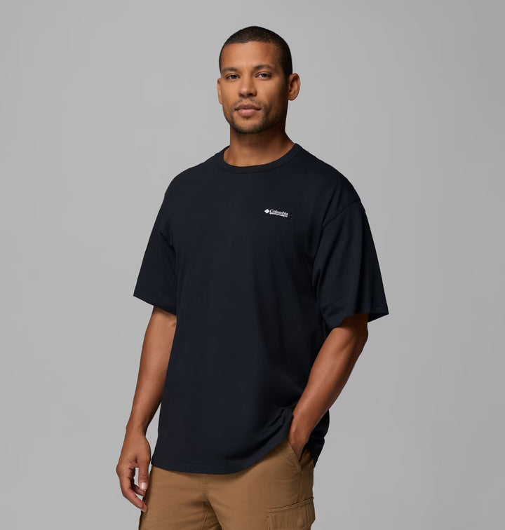COLUMBIA HEAVYWEIGHT BACK GRAPHIC TEE BLACK