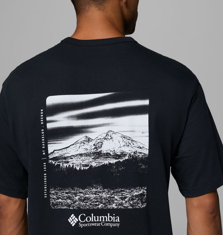 COLUMBIA HEAVYWEIGHT BACK GRAPHIC TEE BLACK