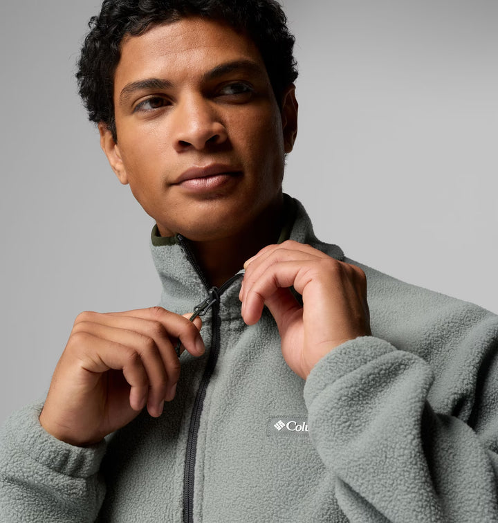 COLUMBIA TIMBERCREST MTR FLEECE HZ-SAGE