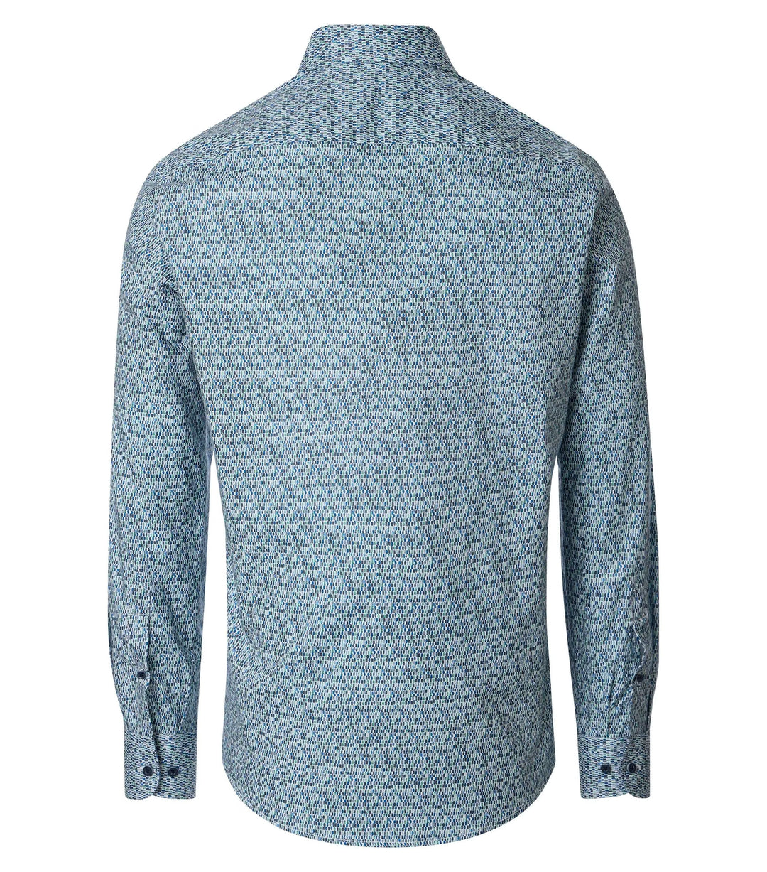 CASA MODA LS CF SHIRT - 100 BLUE