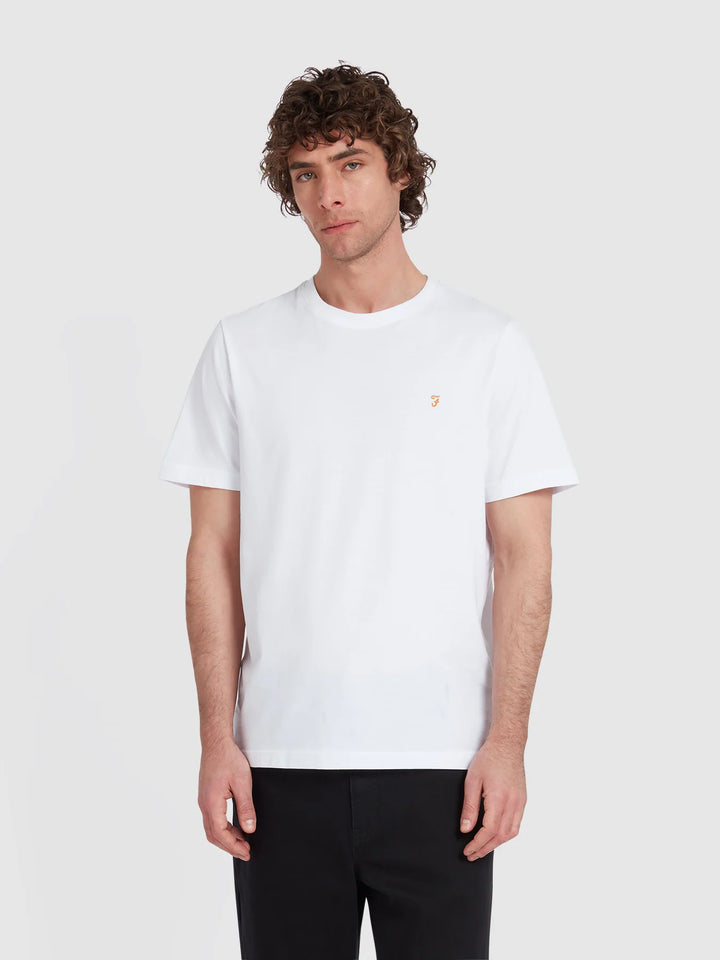 FARAH DANNY REG SS TEE - WHITE
