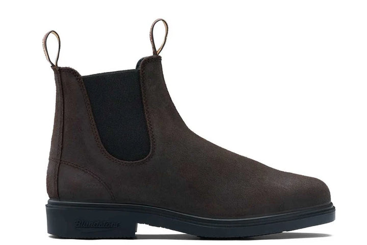 BLUNDSTONE 2678 DARK BROWN WAXED SUEDE