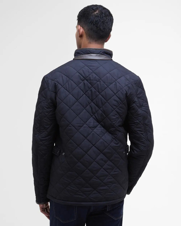 BARBOUR POWELL QUILT - NAVY