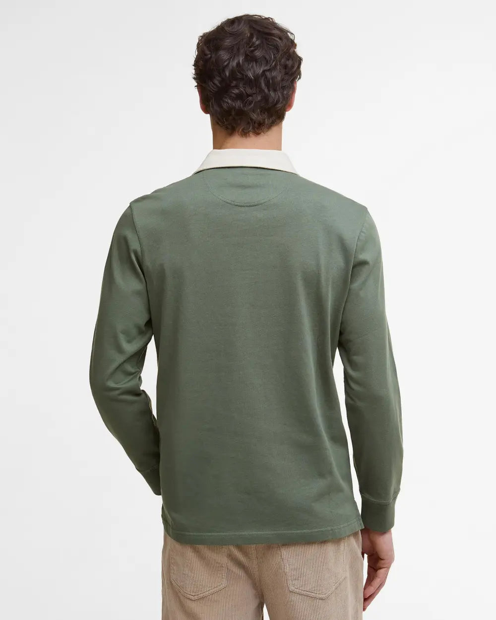 BARBOUR HOWTOWN RUGBY SHIRT - THYME