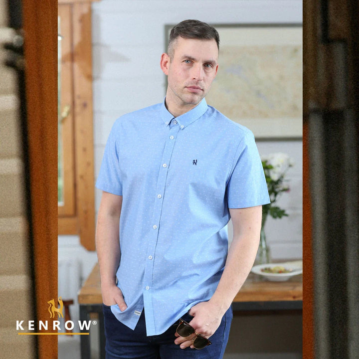 KENROW CALLUM SHIRT - SKY BLUE