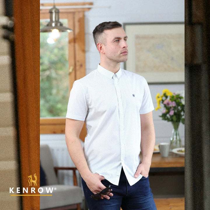 KENROW CALLUM SHIRT - WHITE