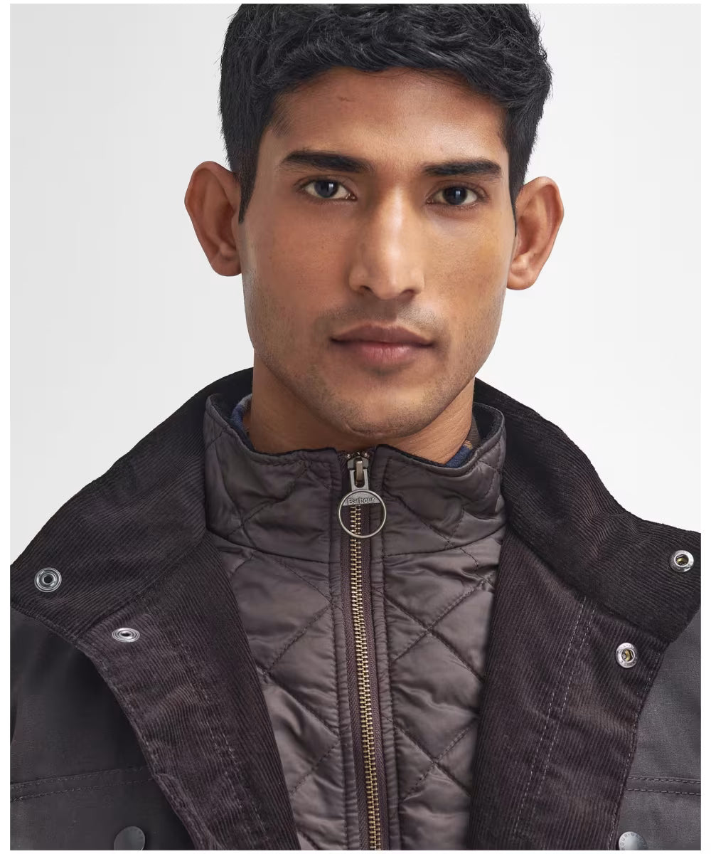 BARBOUR OGSTON WAX JACKET - RUSTIC