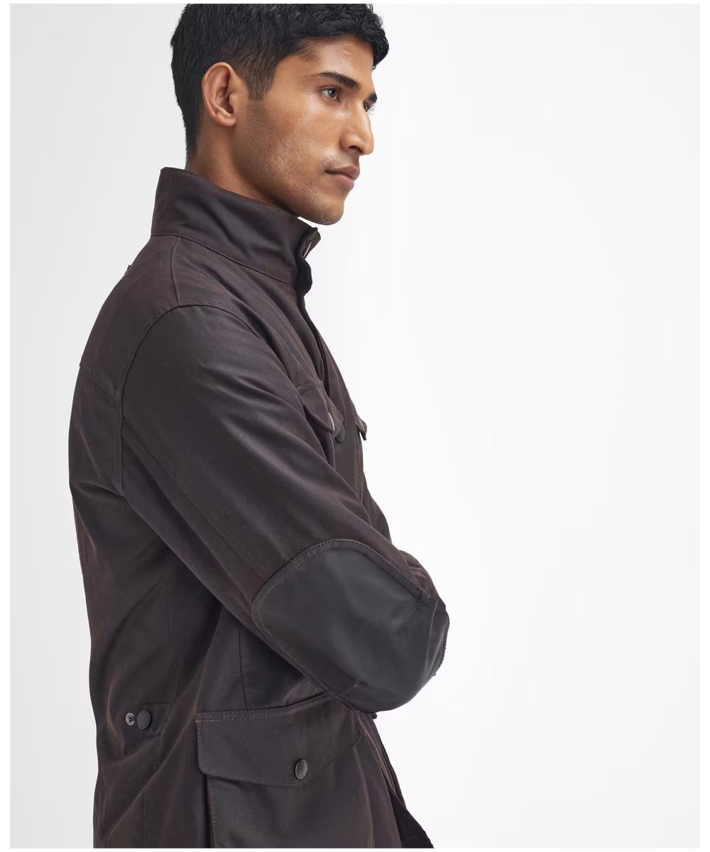 BARBOUR OGSTON WAX JACKET - RUSTIC
