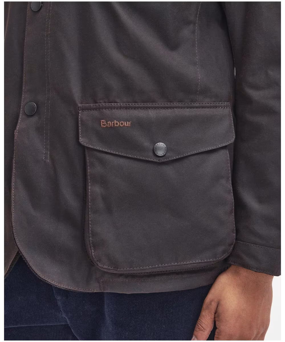 BARBOUR OGSTON WAX JACKET - RUSTIC