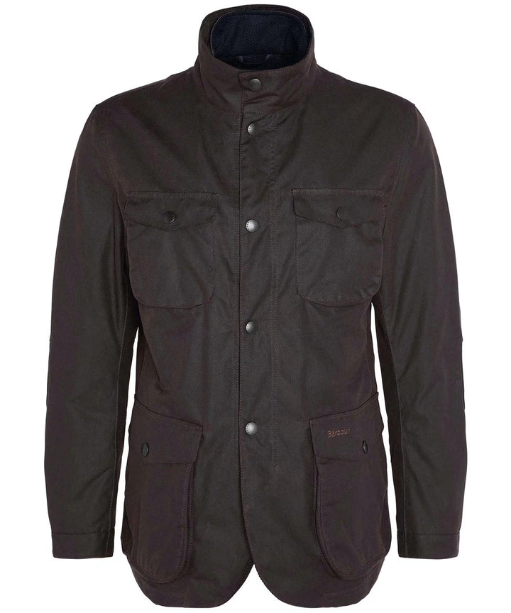BARBOUR OGSTON WAX JACKET - RUSTIC