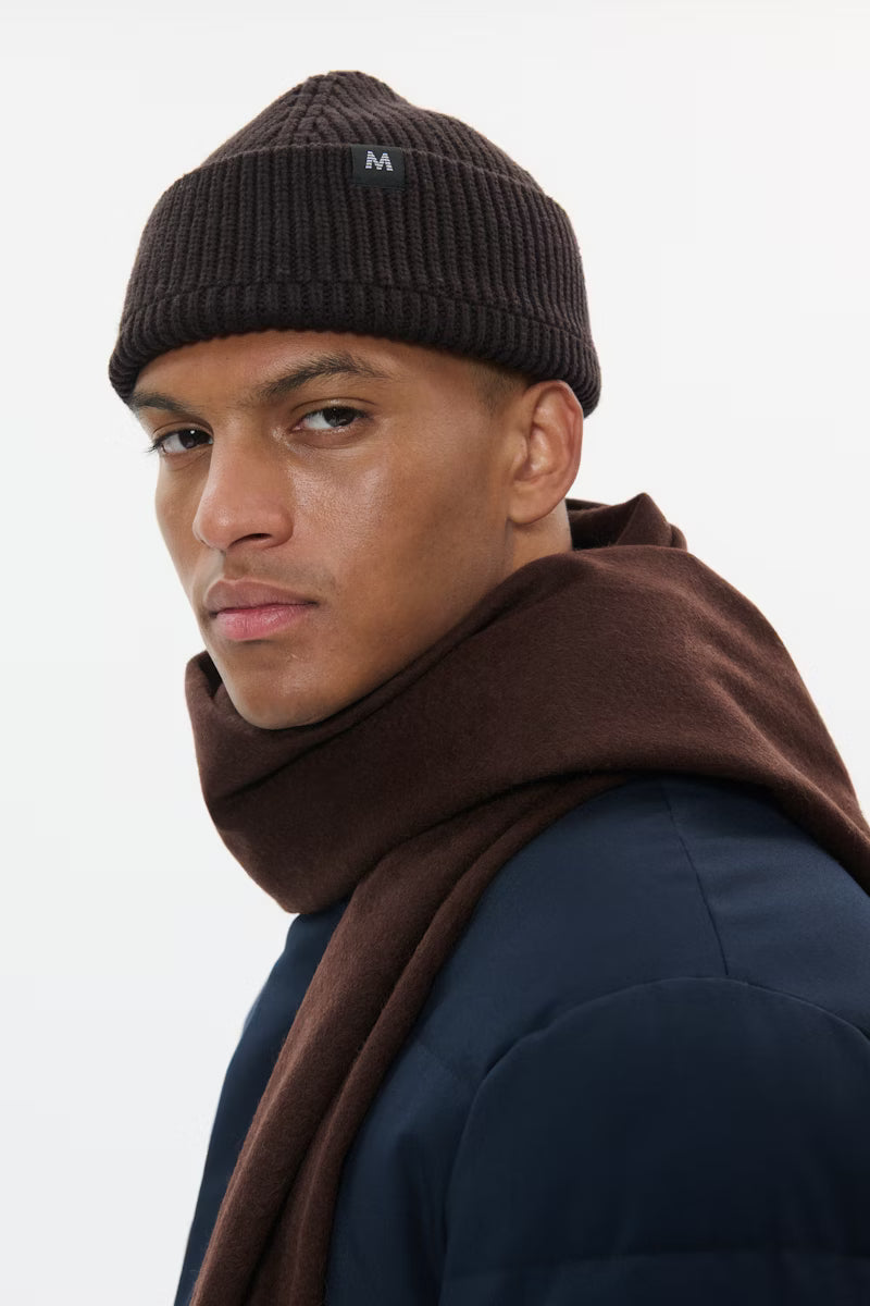 MATINIQUE MAWOLAN SCARF - ESPRESSO