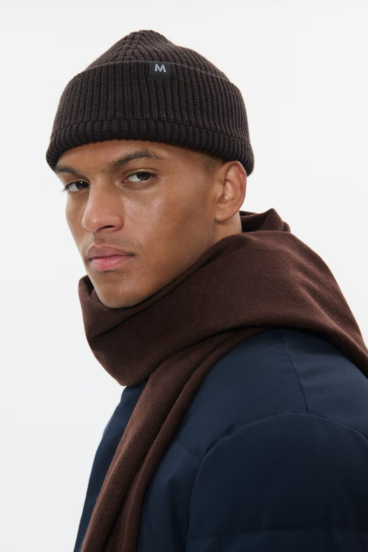 MATINIQUE MAWOLAN SCARF - ESPRESSO