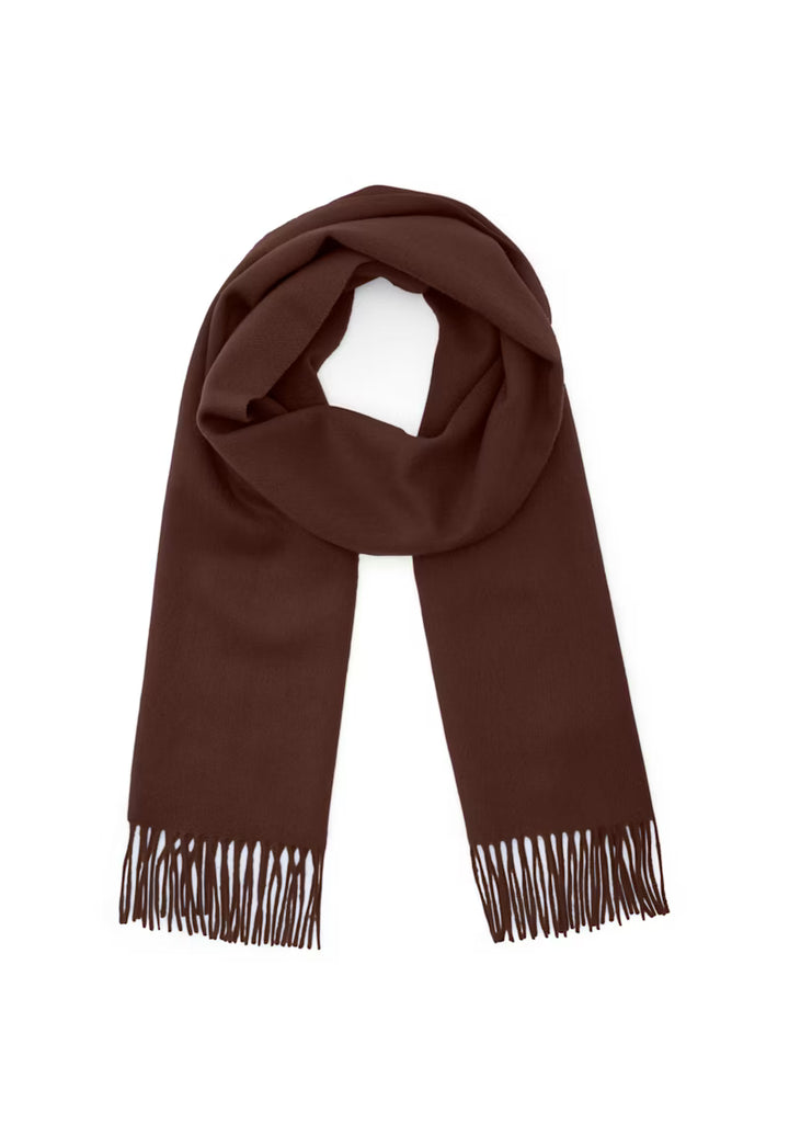 MATINIQUE MAWOLAN SCARF - ESPRESSO