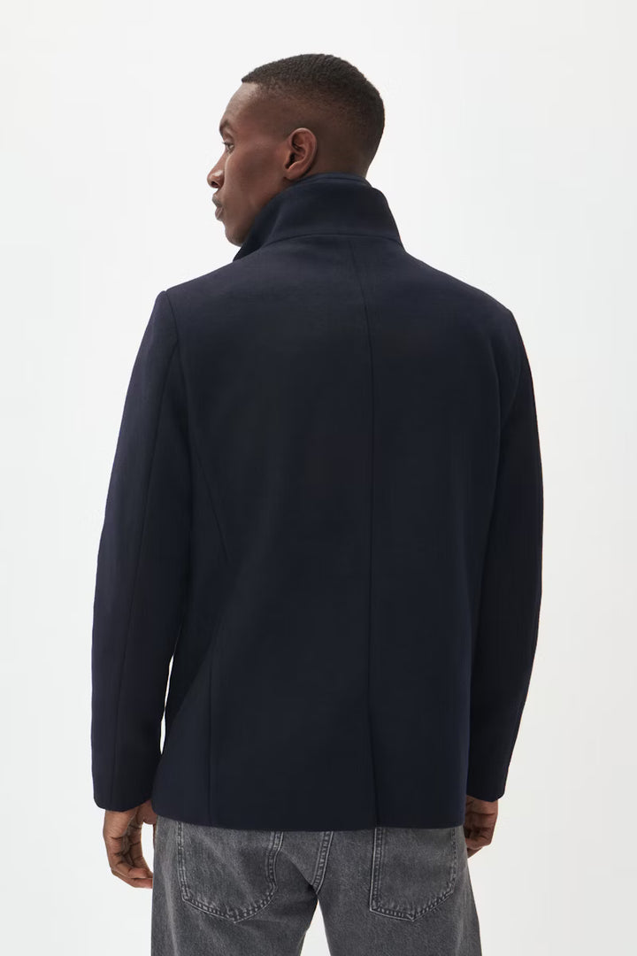 MATINIQUE MAHARVEY SHORT COAT - DARK NAV