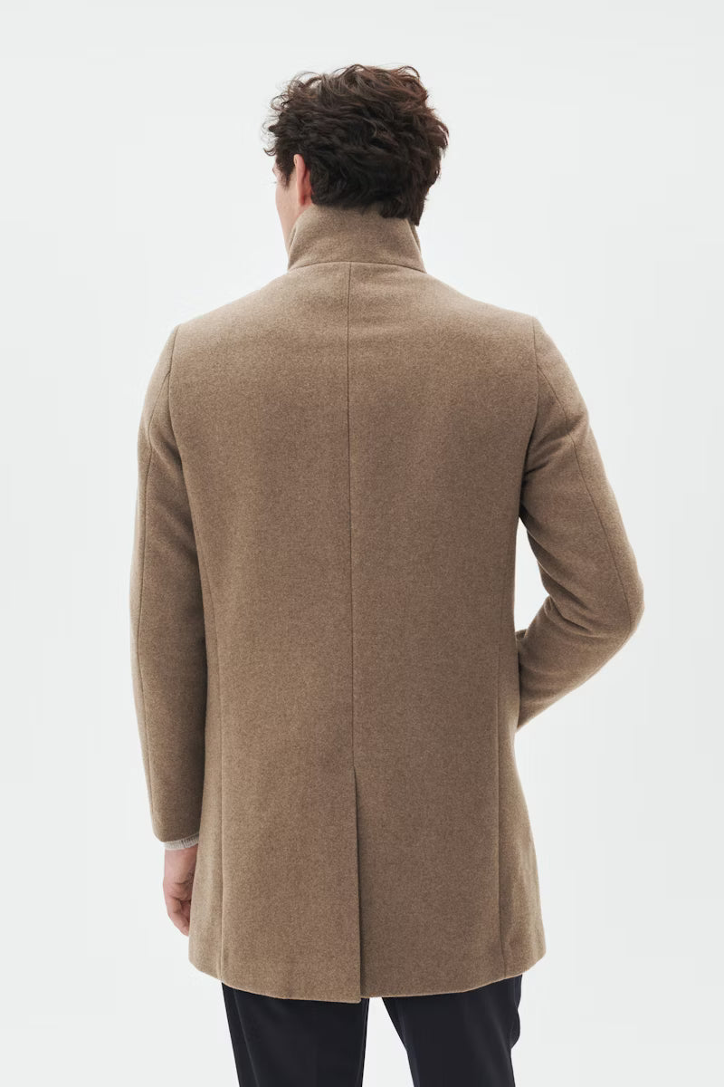 MATINIQUE HARVEY N COAT - WALNUT