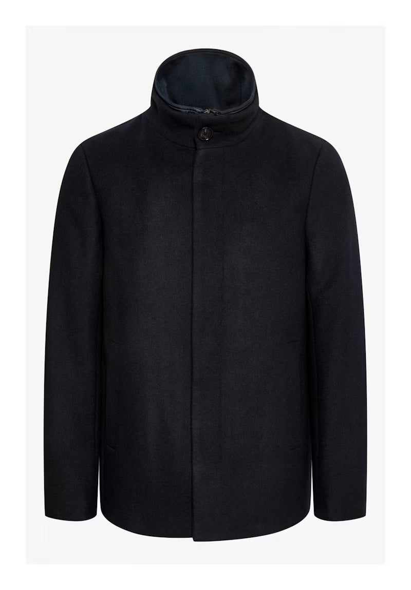 MATINIQUE MAHARVEY SHORT COAT - DARK NAV