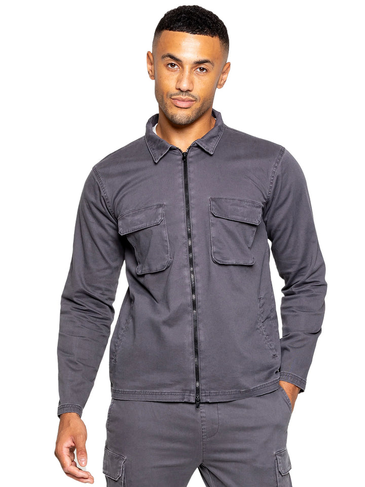 ENZO OVERSHIRT EZOS611 - GREY