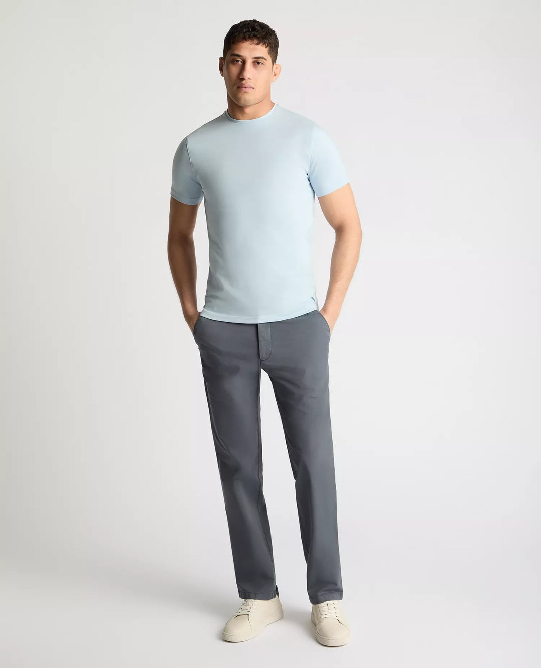 REMUS UOMO 53121 PLAIN TEE - 20 SKYWAY
