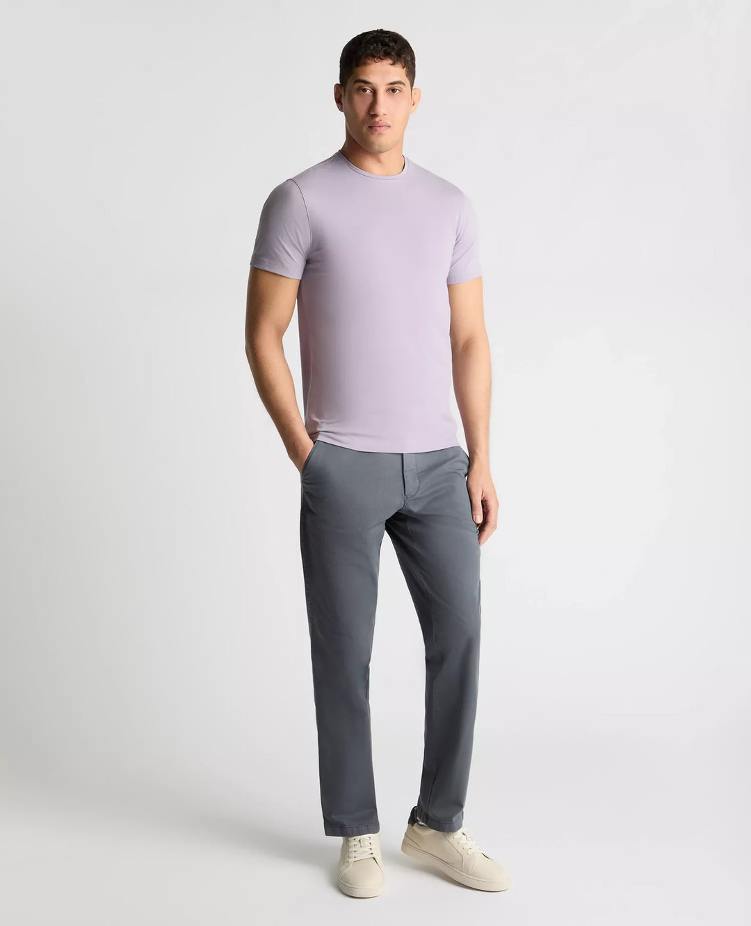 REMUS UOMO 53121 PLAIN TEE - 72 LAVENDER