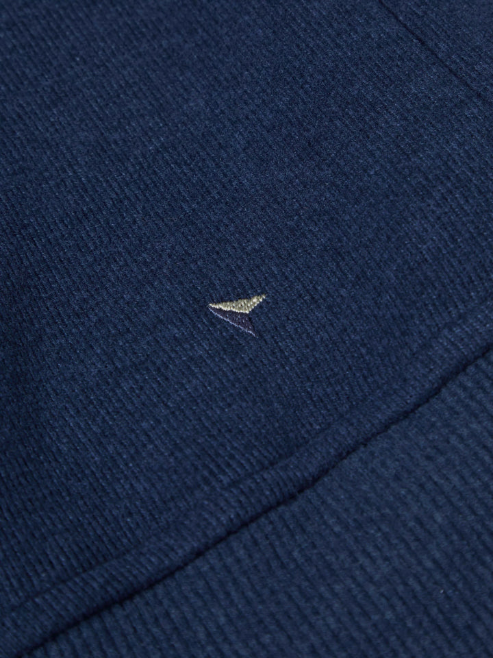 DRIFTER 55221 1/2 ZIP SWEAT - 25 BLUE