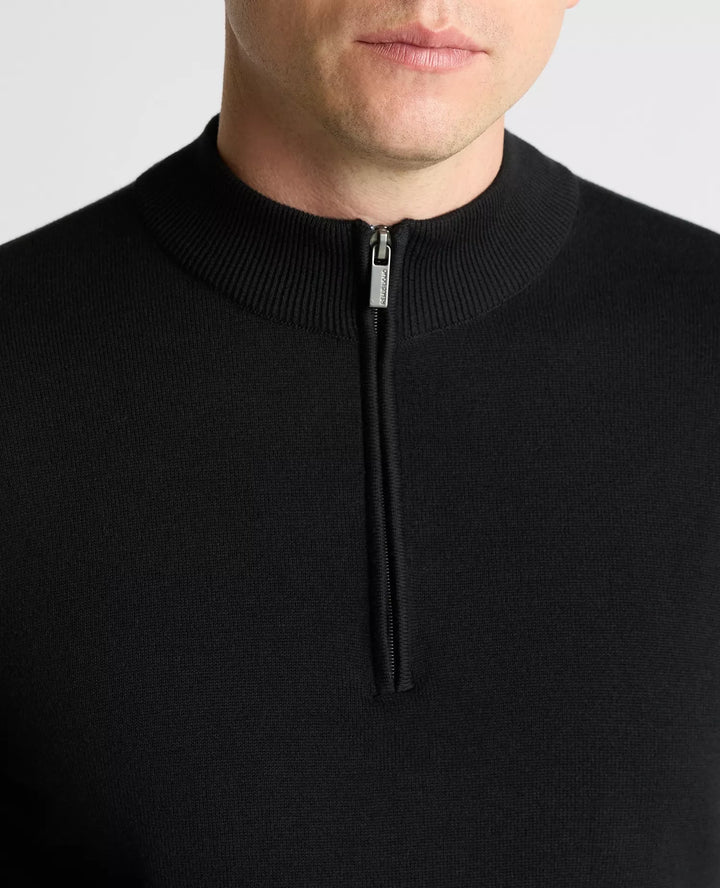 REMUS UOMO 58601 1/2 ZIP - 00 BLACK