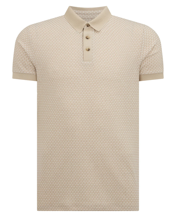 REMUS UOMO 58835 SS POLO - 92 BEIGE