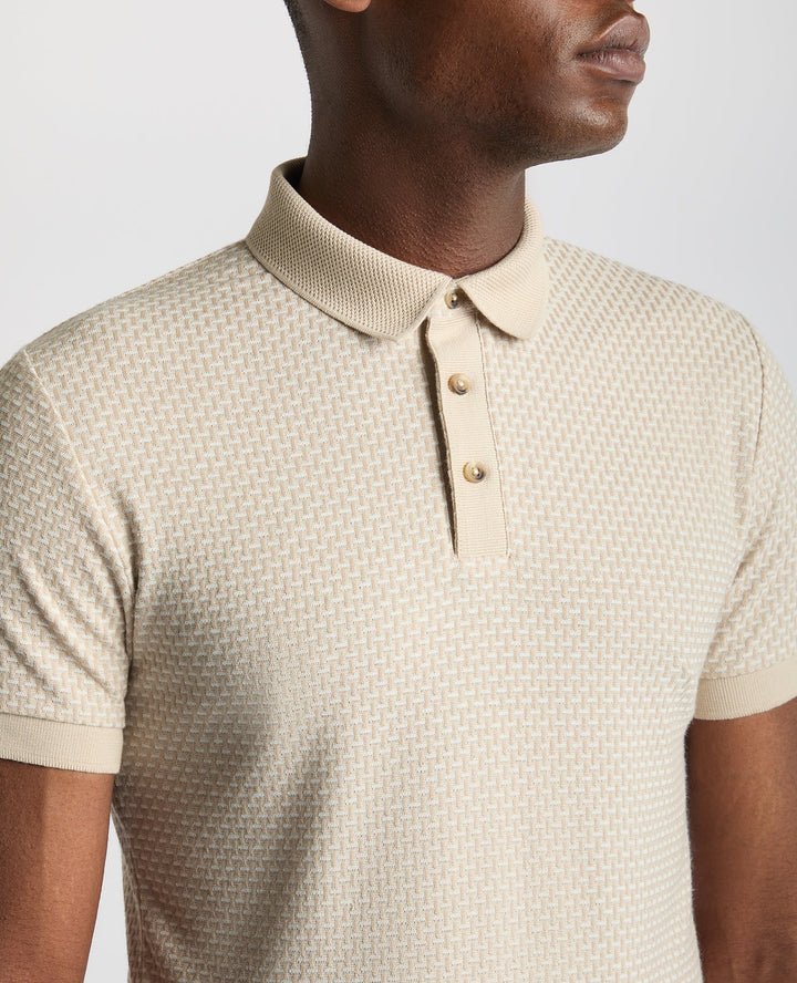 REMUS UOMO 58835 SS POLO - 92 BEIGE
