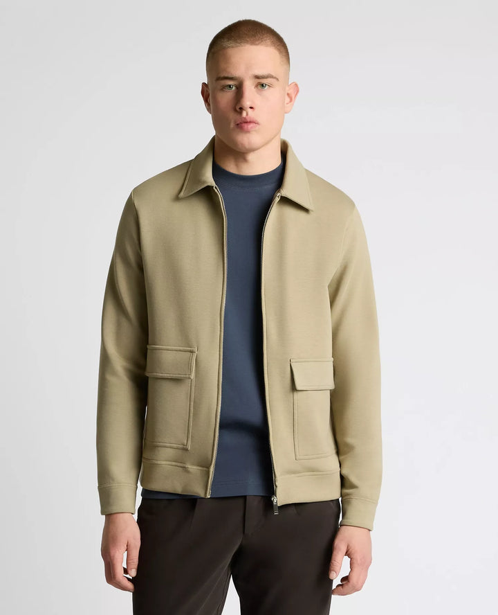 REMUS UOMO 58866 FZ SWEAT - 92 BEIGE