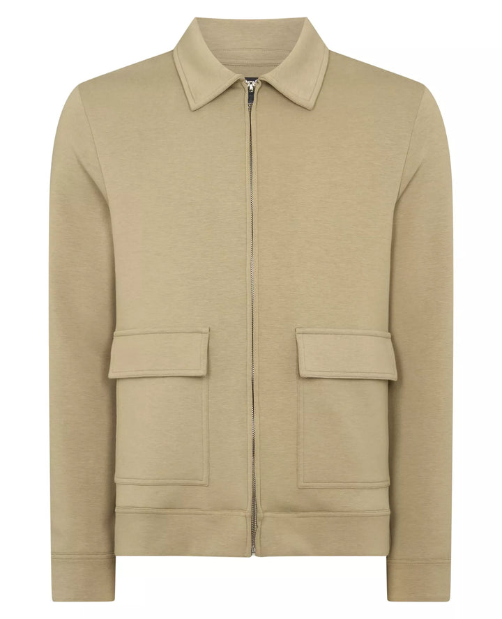 REMUS UOMO 58866 FZ SWEAT - 92 BEIGE