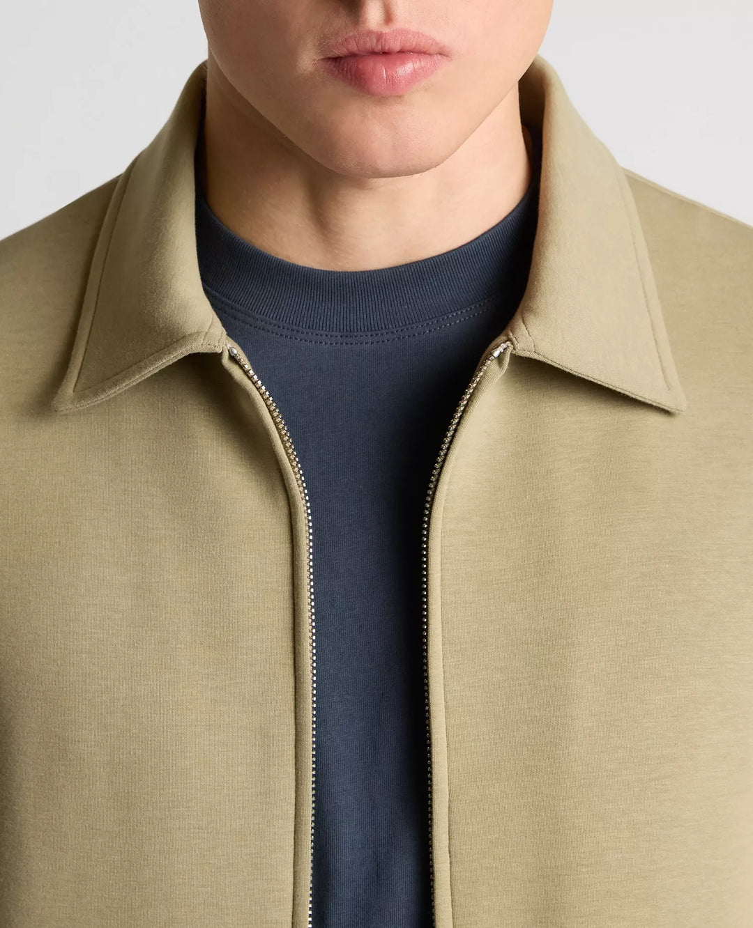 REMUS UOMO 58866 FZ SWEAT - 92 BEIGE