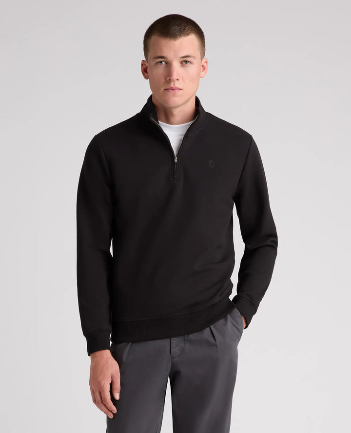 REMUS 58901 HALF ZIP - 00 BLACK
