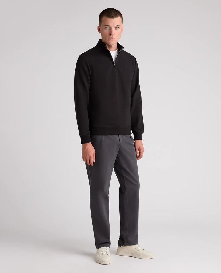 REMUS 58901 HALF ZIP - 00 BLACK