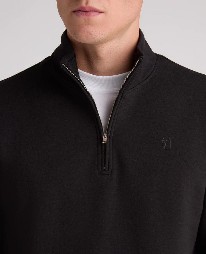REMUS 58901 HALF ZIP - 00 BLACK