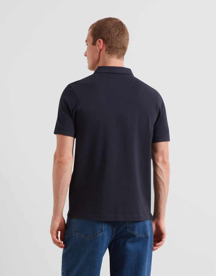 FARAH CUNNINGHAM SS POLO - TRUE NAVY