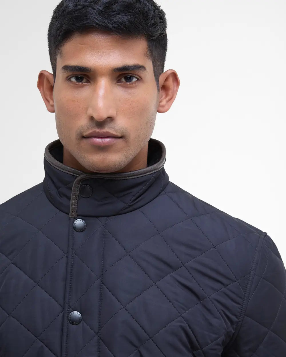 BARBOUR POWELL QUILT - NAVY