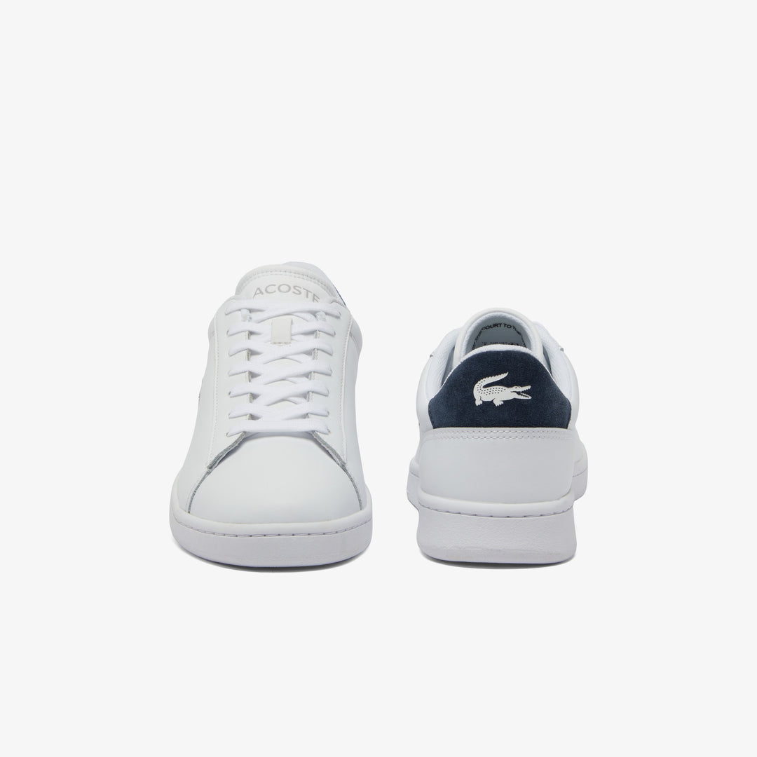 LACOSTE CARNABY SNEAKER - WHITE/NAVY