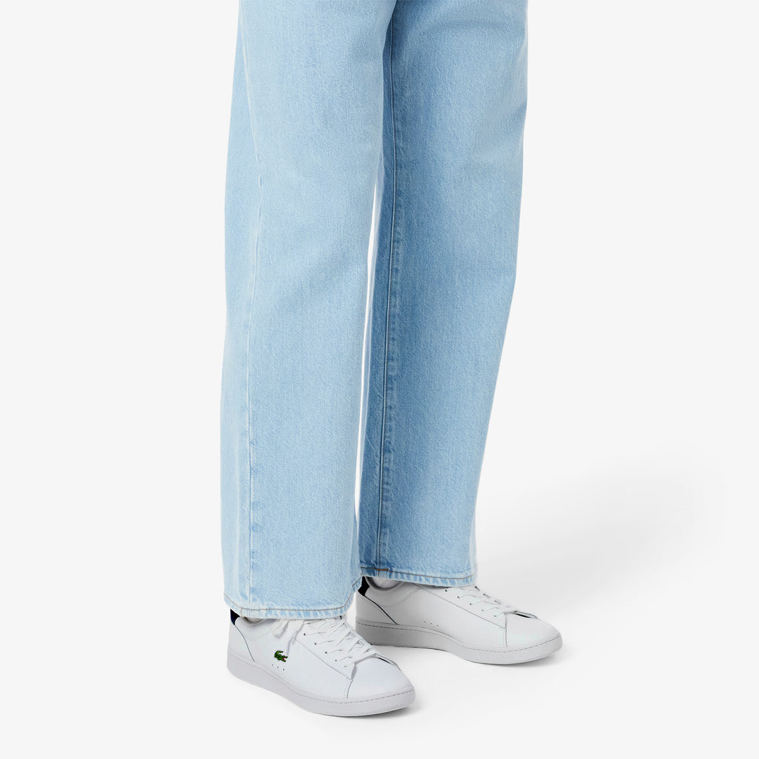LACOSTE CARNABY SNEAKER - WHITE/NAVY