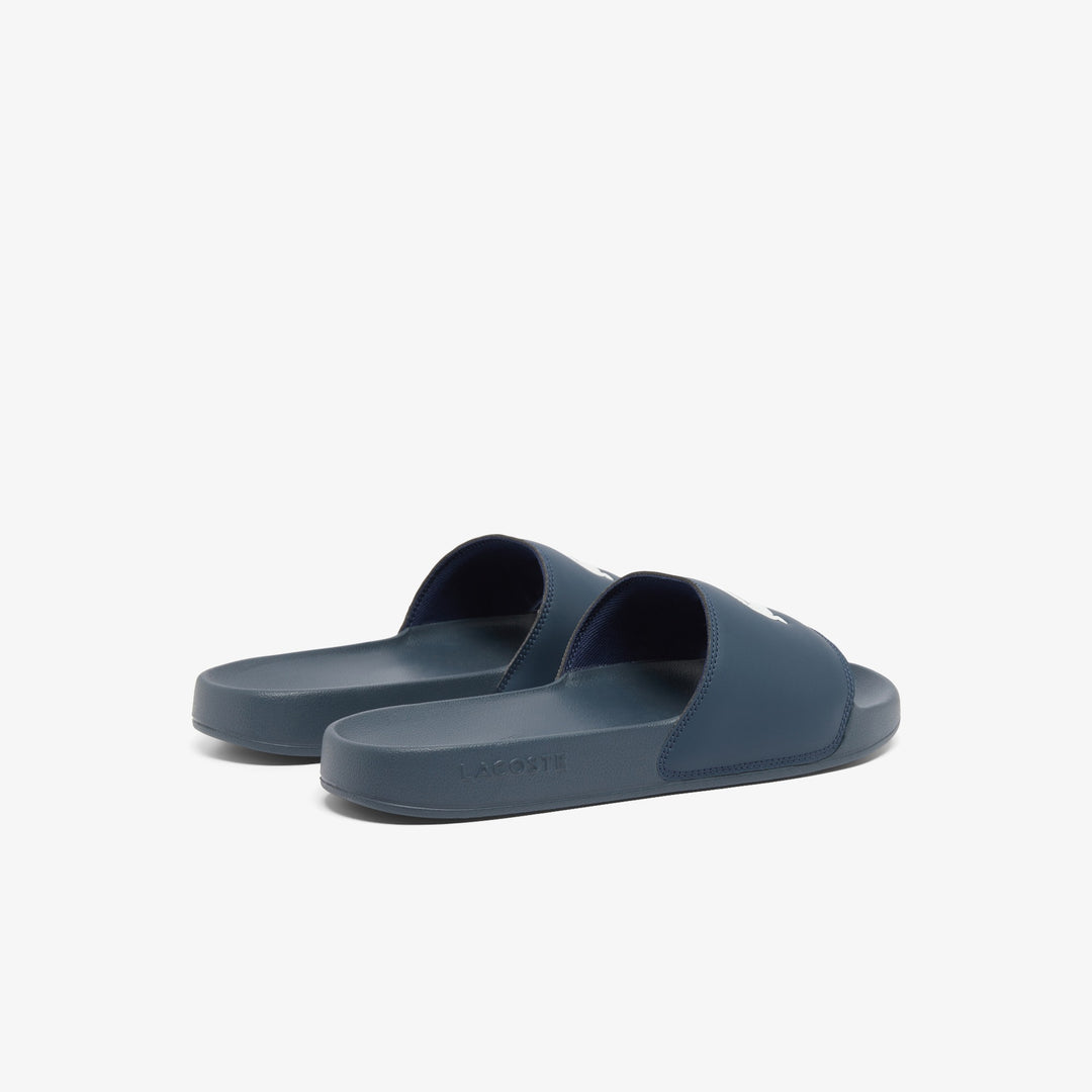 LACOSTE SERVE SLIDE - NAVY/WHITE