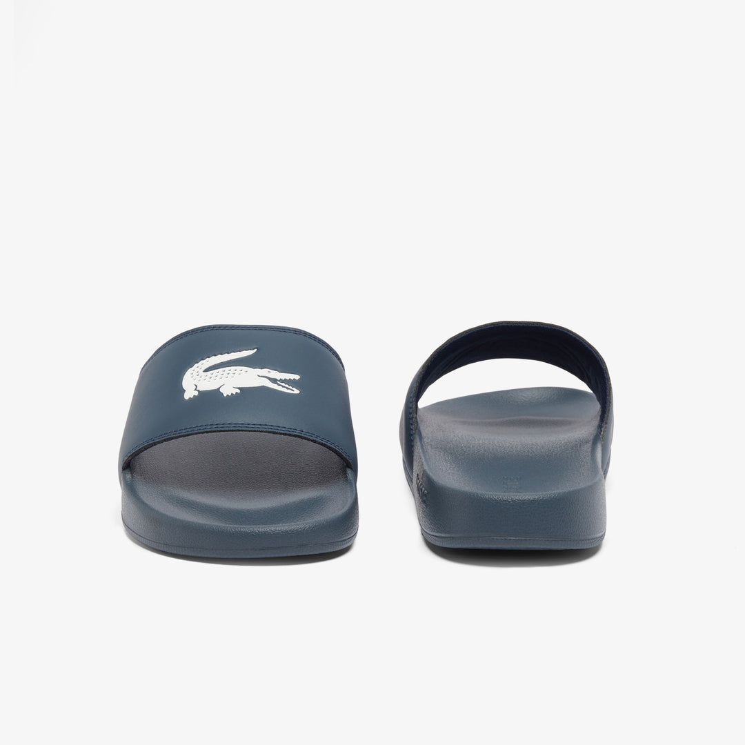 LACOSTE SERVE SLIDE - NAVY/WHITE